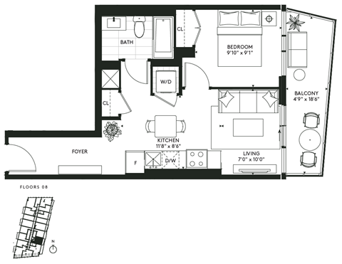 450 Front Street West Studio-3 Beds Apartment for Rent - Photo Gallery 56